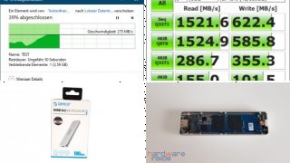 Orico externes NVME M.2 Gehäuse