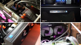 PC-T70X ATX Test Bench, schwarz + T70-1X Abdeckung/Mounting Kit