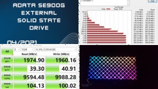 ADATA SE900G External Solid State Drive im Test