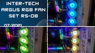 Inter-Tech Argus RGB-Fan Set RS-08 im Test