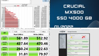 Crucial MX500 - SSD 4000 GB