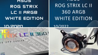 ASUS ROG STRIX LC II 360 ARGB White Edition