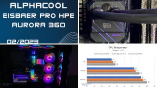 Alphacool Eisbaer Pro HPE Aurora 360 im Test