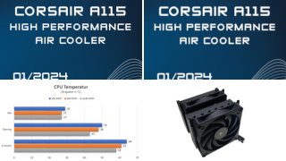 CORSAIR A115 High Performance Air Cooler im Test