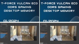 T-FORCE VULCAN ECO DDR5 Gaming Desktop Memory im Test