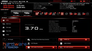 MSI MAG B760 TOMAHAWK WIFI DDR4 UEFI EZ Mode