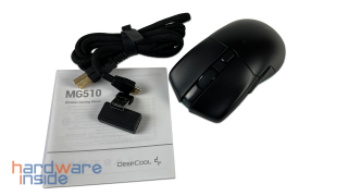 Lieferumfang der DeepCool MG510 Wireless Gaming Mouse