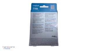 Verpackung der CRUCIAL T700 2 TB