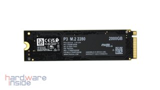 Crucial P3 2TB Rückseite
