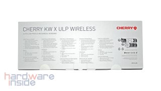 Verpackung der CHERRY KW X ULP