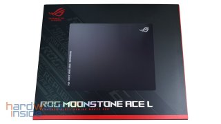 Verpackung des ROG Moonstone Ace L
