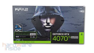 Verpackung der KFA2 GeForce RTX 4070 TI SUPER EX GAMER 
