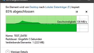 Inter-Tech Argus IT 310 - SSD Speed