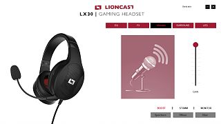 Lioncast - LX30 Headset - Software 3