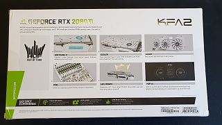 Verpackung Hinten KFA2 RTX 2080 Ti HOF