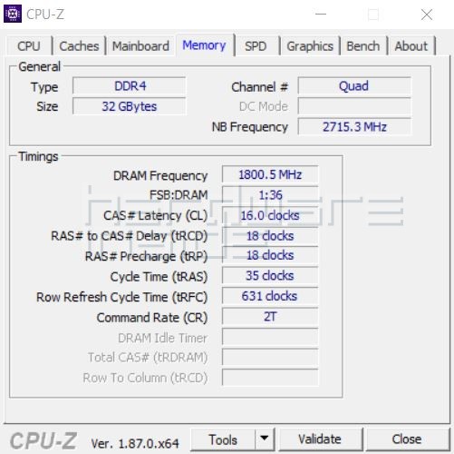 3600 MHz CPU-Z