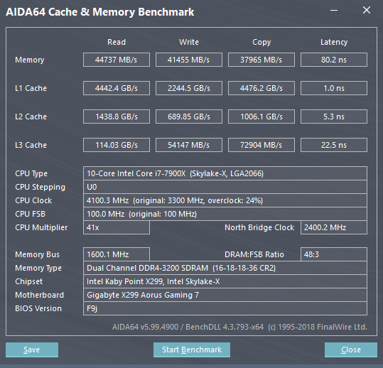 ADATA XPG GAMMIX D30 - Memory_Bench_XMP