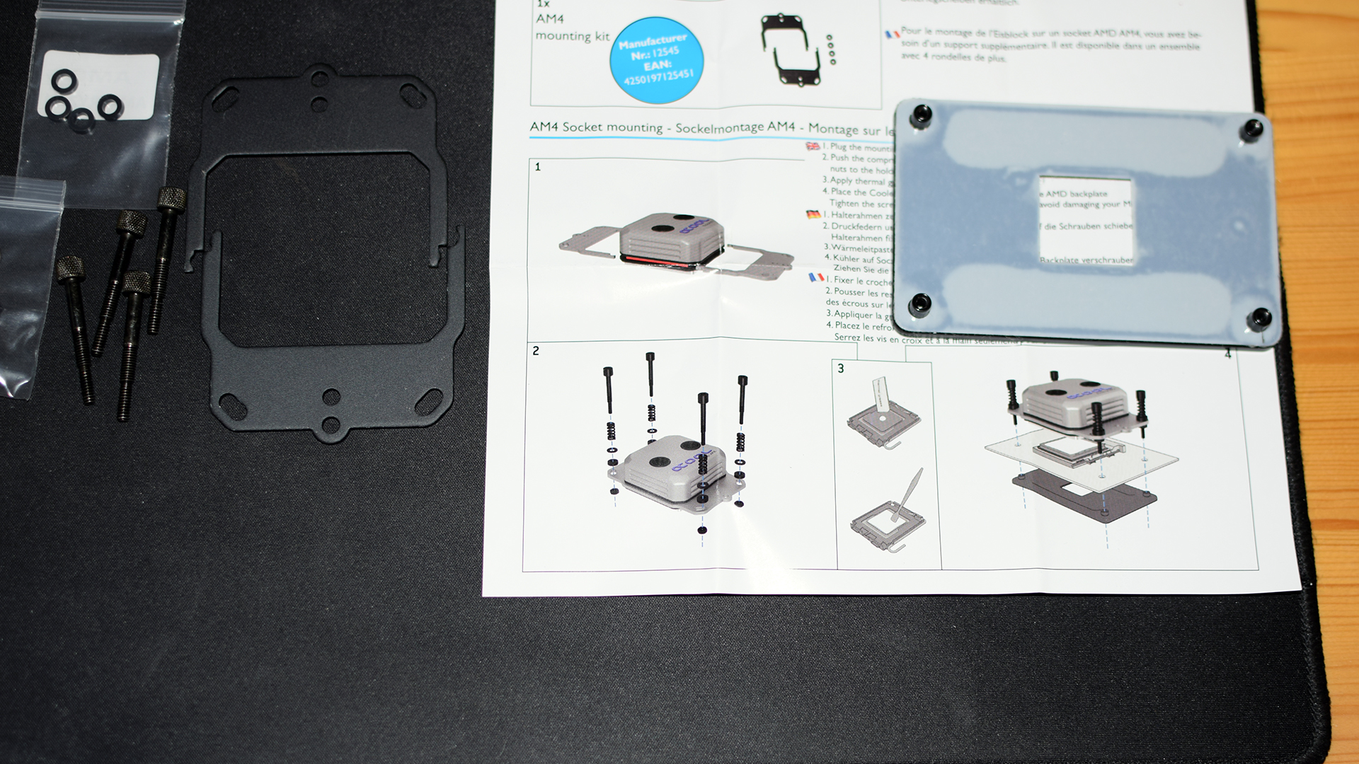 Alphacool Eisbaer Extreme 280 Black Edition Montage 1