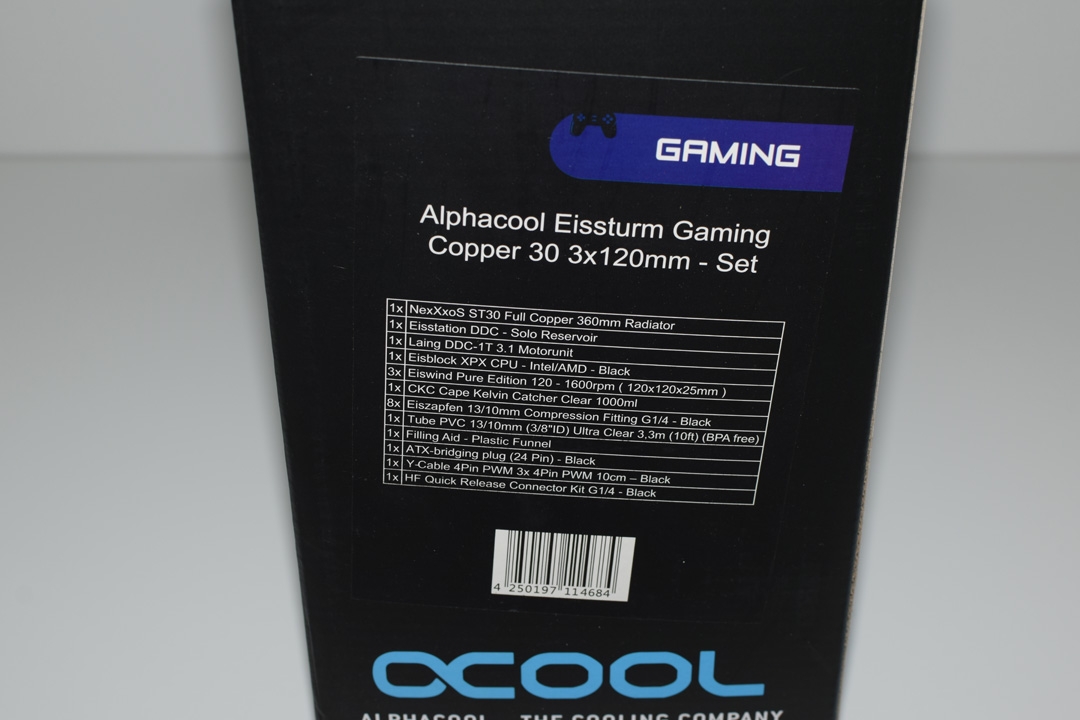 Alphacool Eissturm Gaming Copper 30 3x120mm