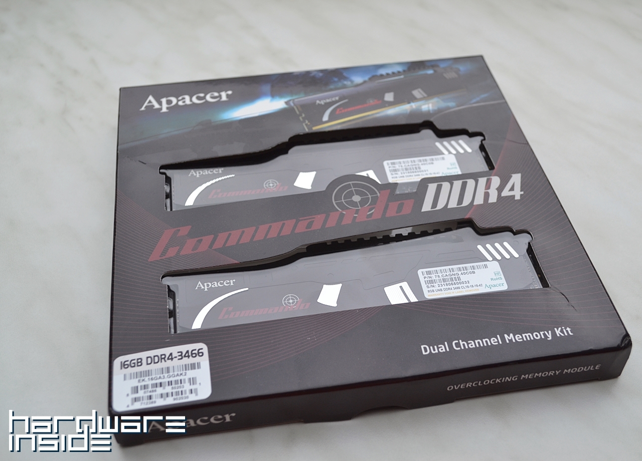 Apacer Commando DDR4-3466 Gaming