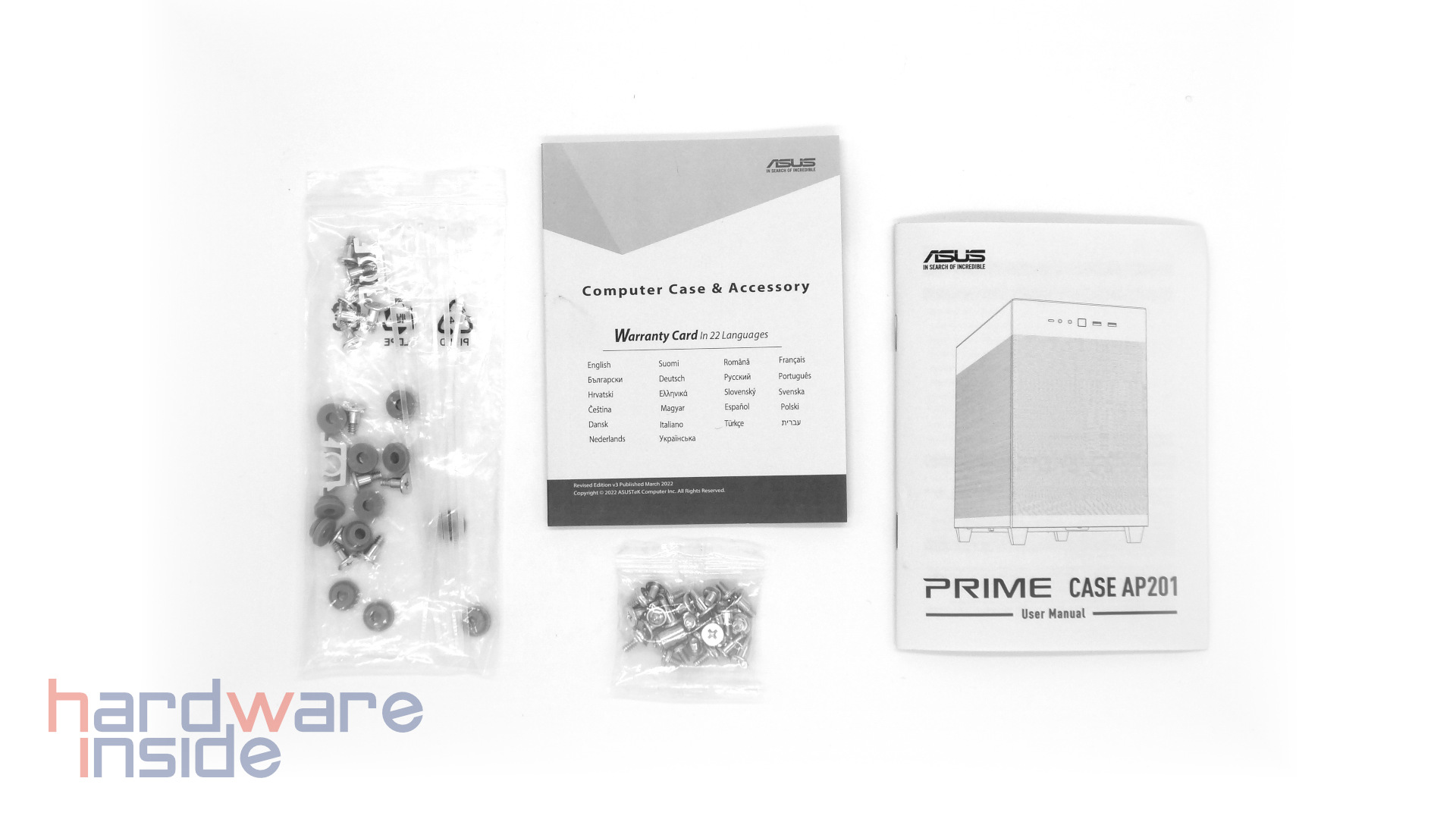 ASUS Prime AP201 - Lieferumfang