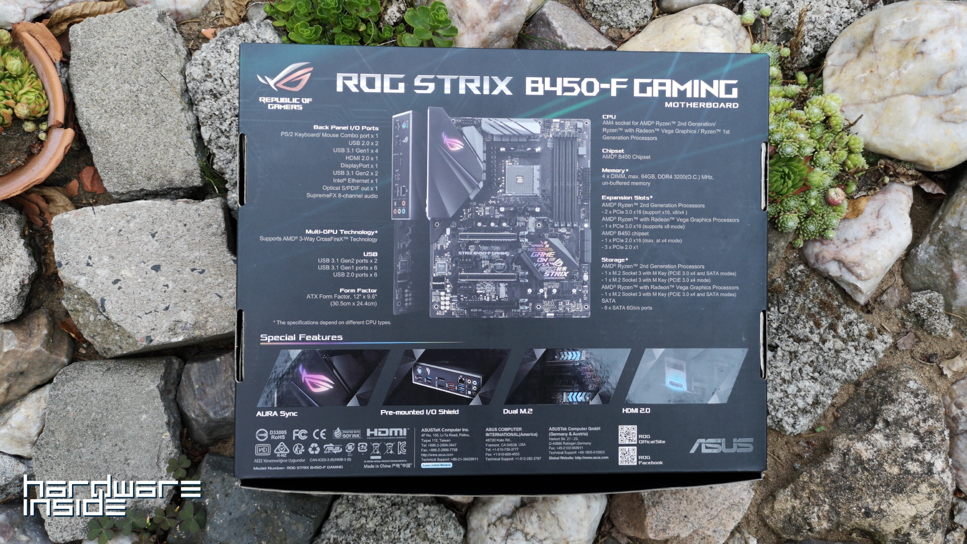 ASUS ROG STRIX B450-F GAMING