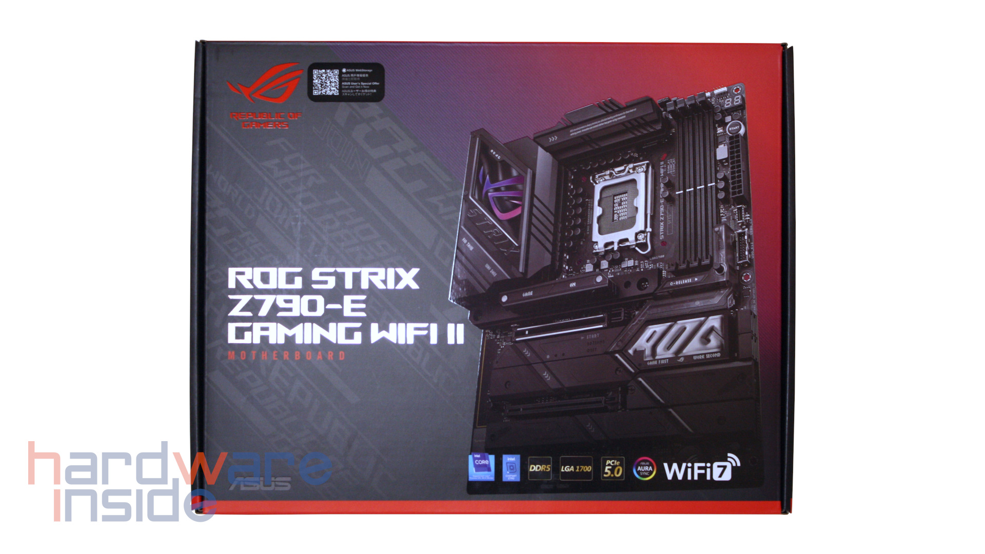 ASUS ROG STRIX Z790-E GAMING WIFI II - Verpackung