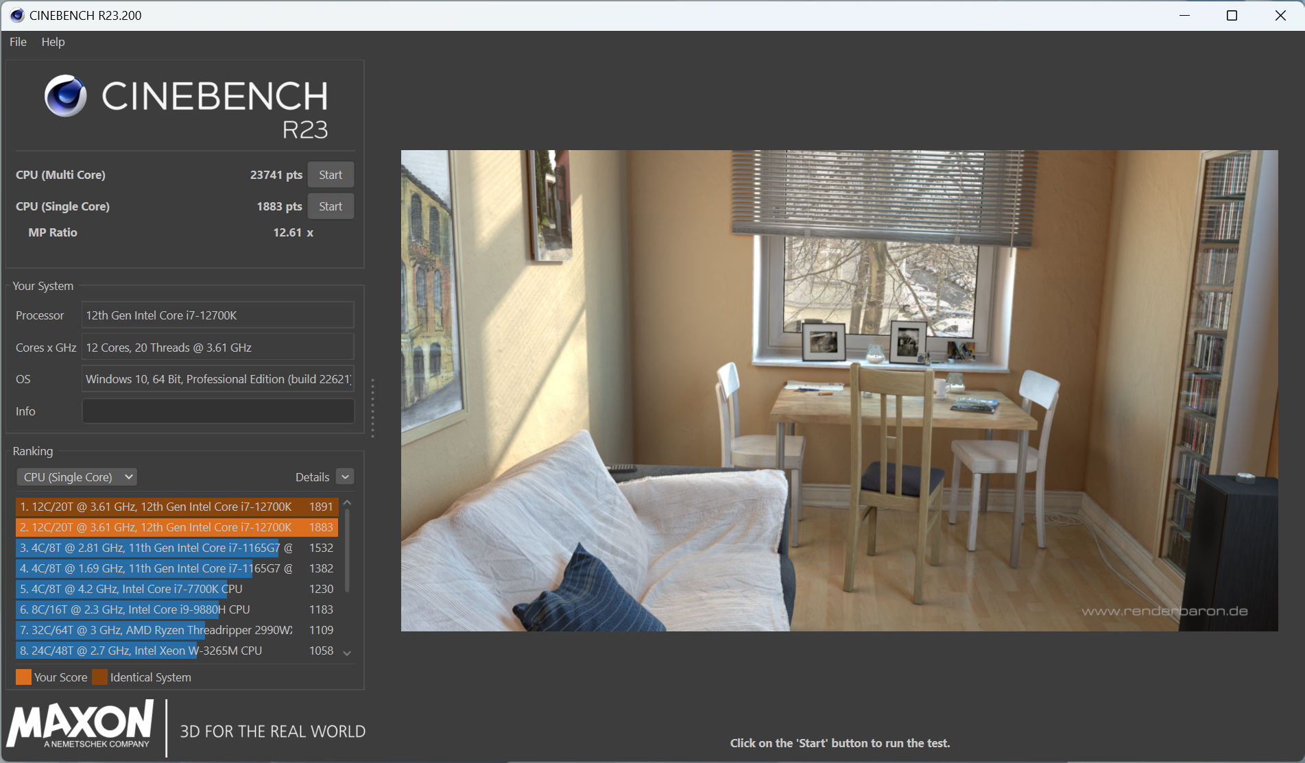 ASUS TUF GAMING Z790-PLUS WIFI D4_cinebench_xmp
