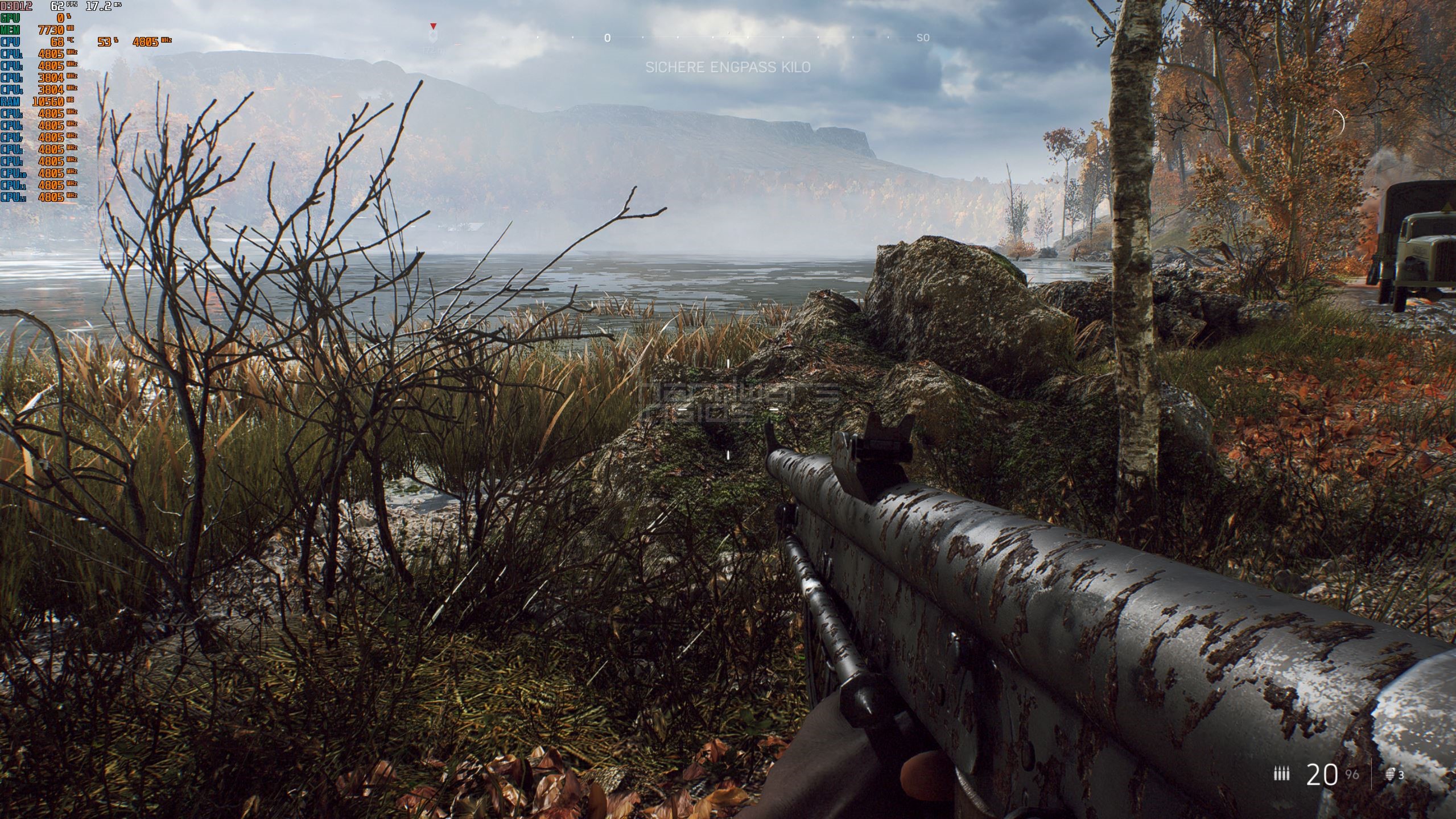 Battlefield™ V Mit Raytracing Ultra Ohne DLSS 2