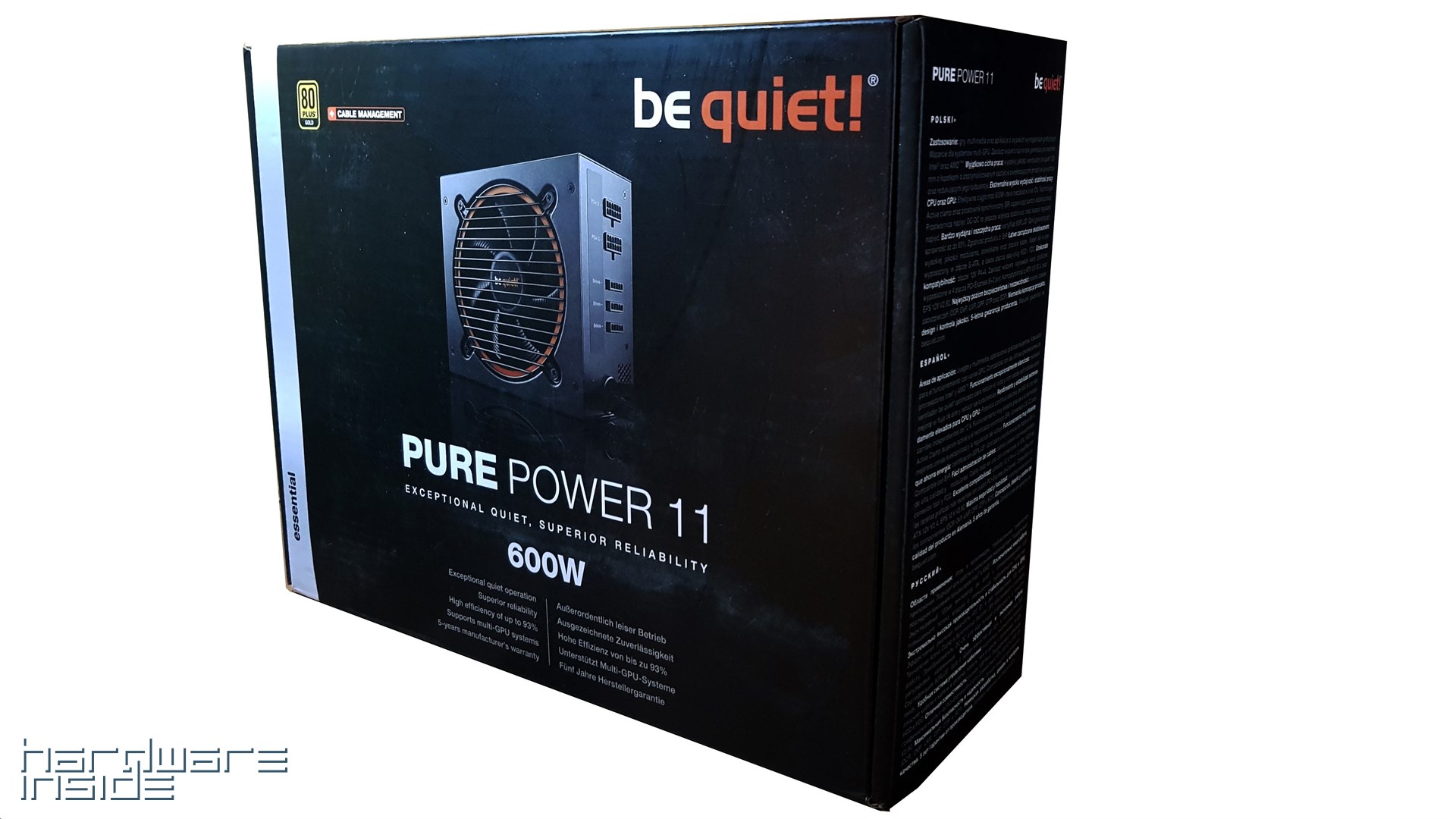 Be Quiet! Pure Power 11 600W - 1