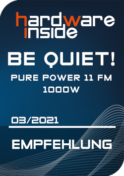 be quiet! PURE POWER 11 FM 1000W_Award