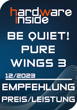 be quiet! Pure Wings 3 - Award klein.png
