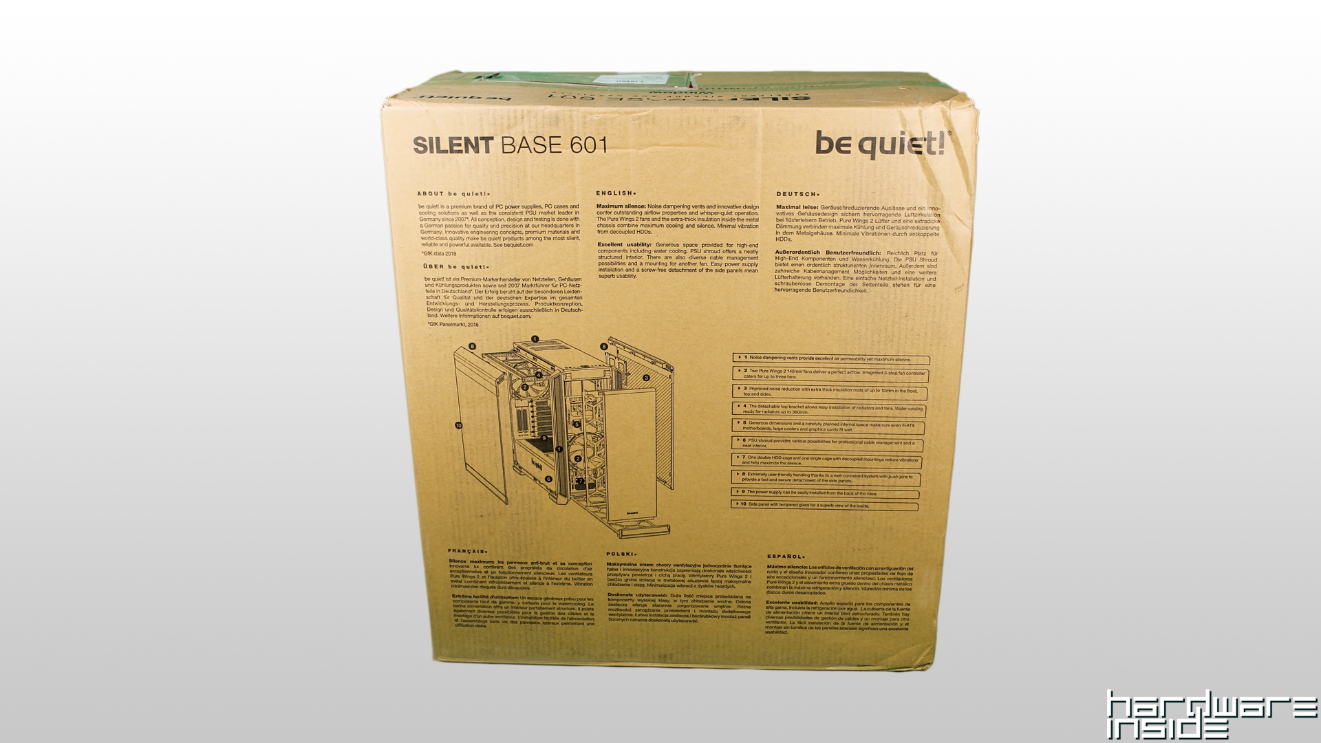 be quiet! Silentbase 601