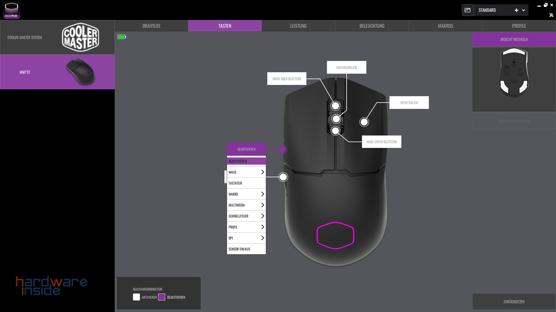 Cooler Master MM712 - 13