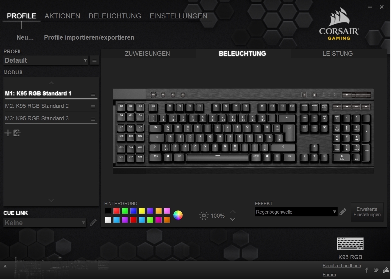 Corsair K95 Tastatur