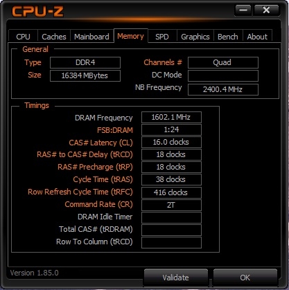 CPU Z X299 AORUS Gaming 7
