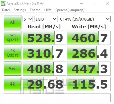 Crucial MX300 1TB, M.2