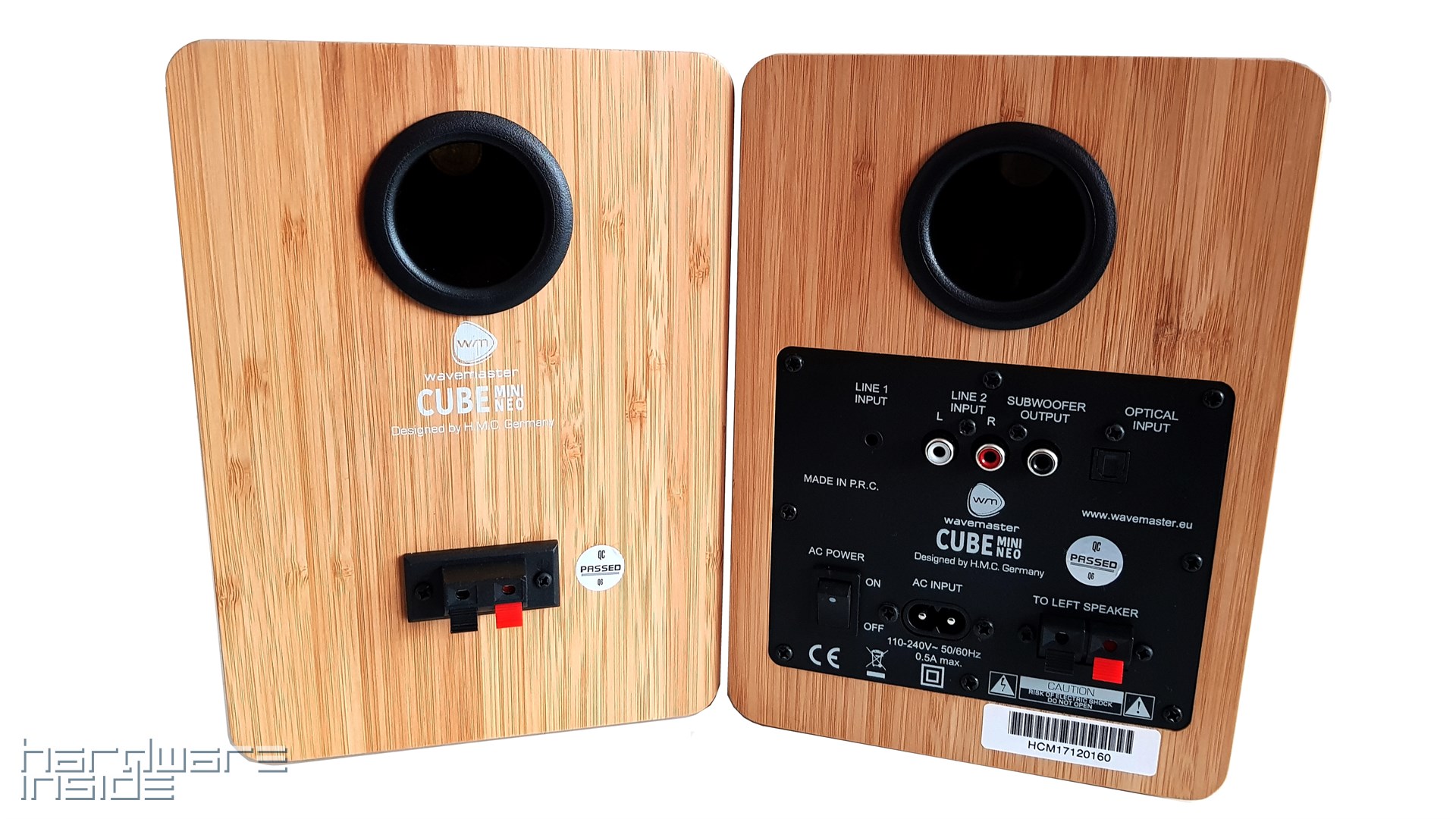 CUBE MINI NEO BAMBOO - Lautsprecher Hinen