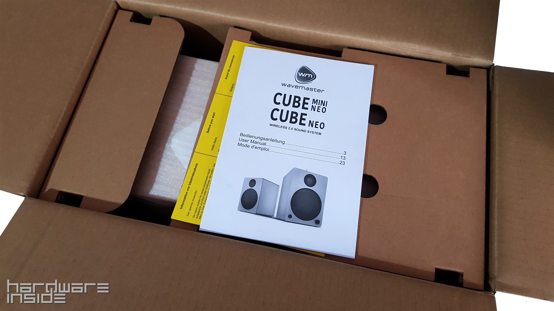 CUBE MINI NEO BAMBOO - Verpackung Innen