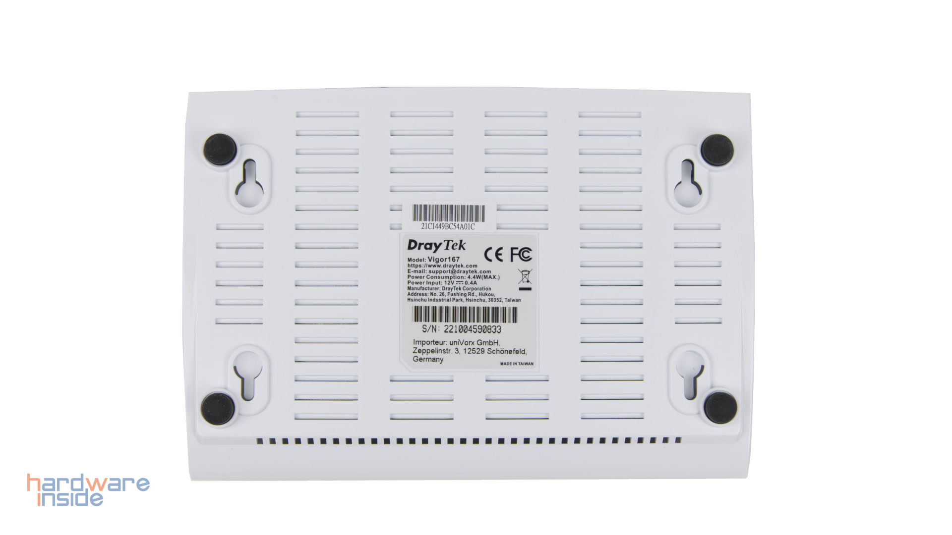 DrayTek Vigor167 im Test HardwareInside