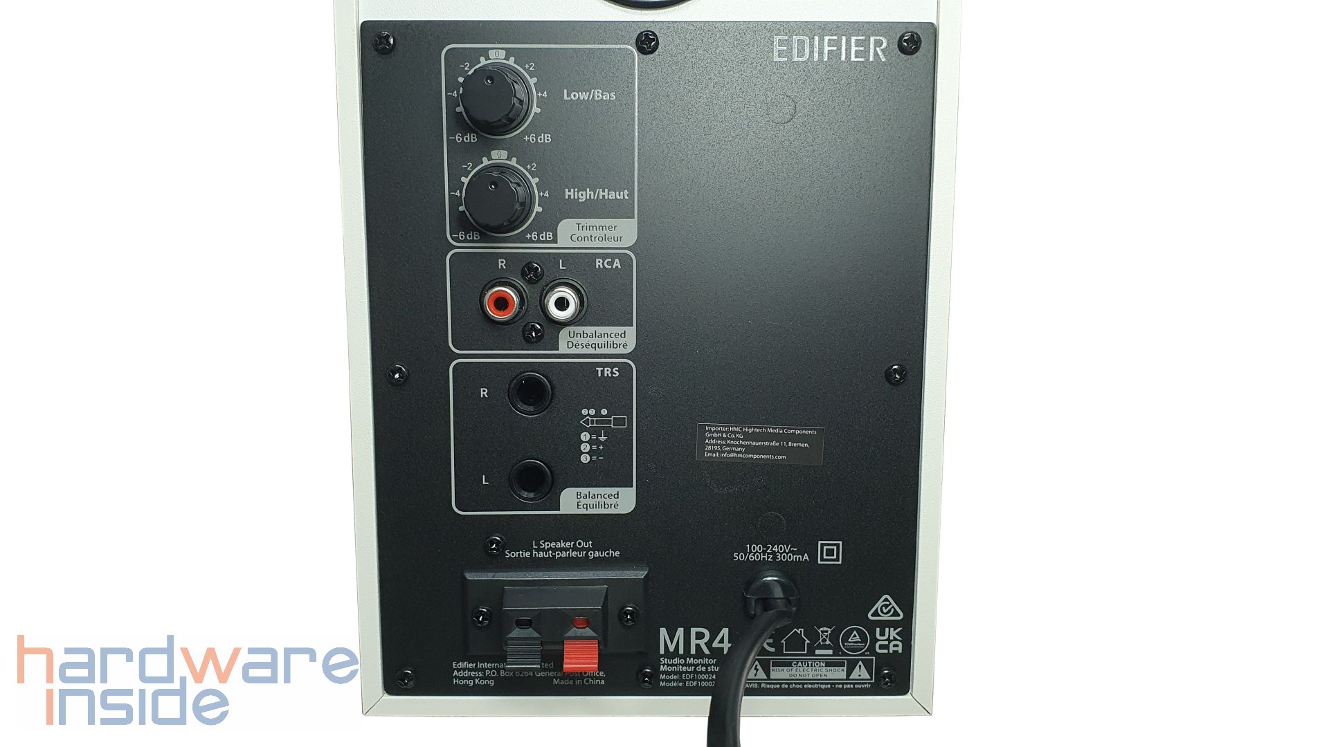 Rückseite der EDIFIER MR4