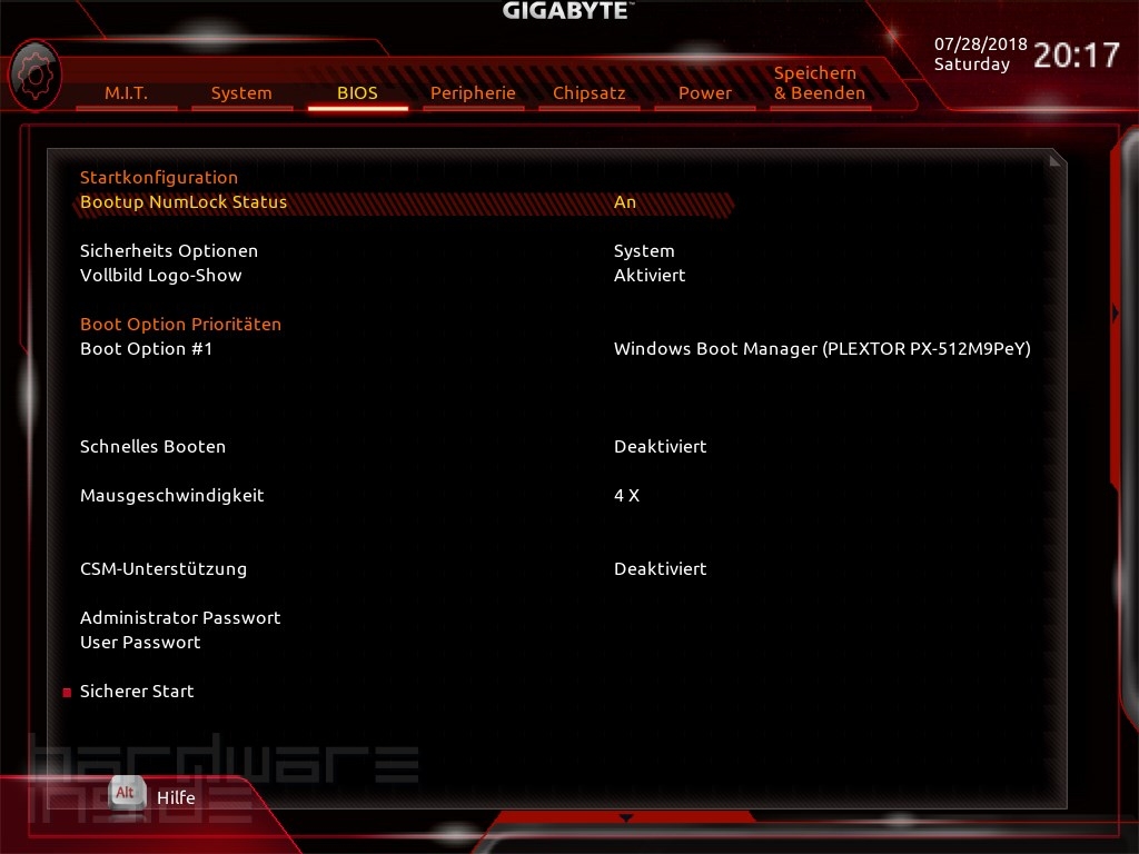 GIGABYTE X299 AORUS Gaming 7