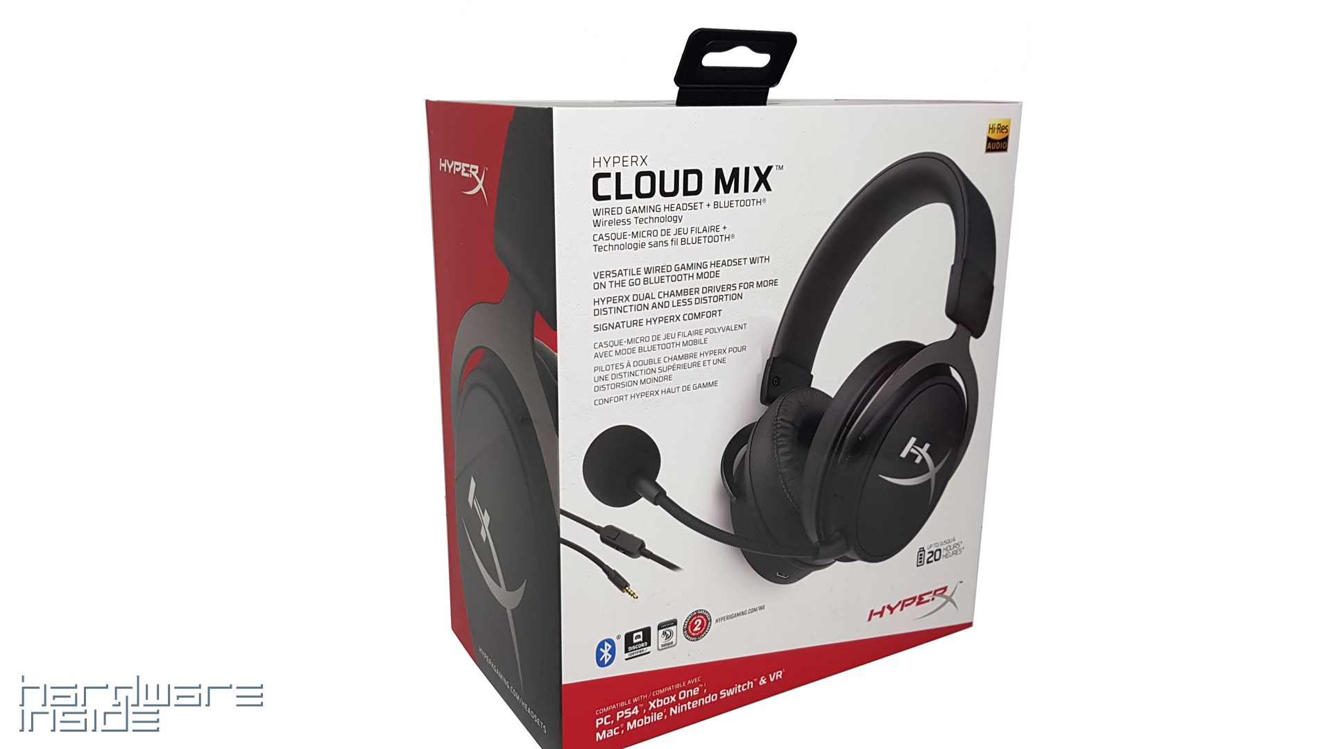 Hyperx cloud mix как подключить к компьютеру