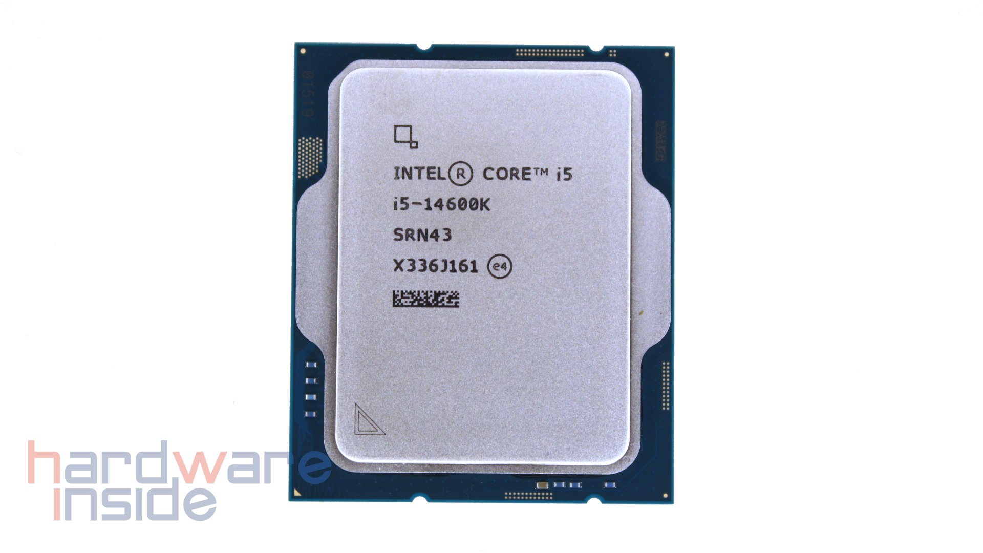 Die Oberseite und der Heatspreader des Intel Core i5 14600k