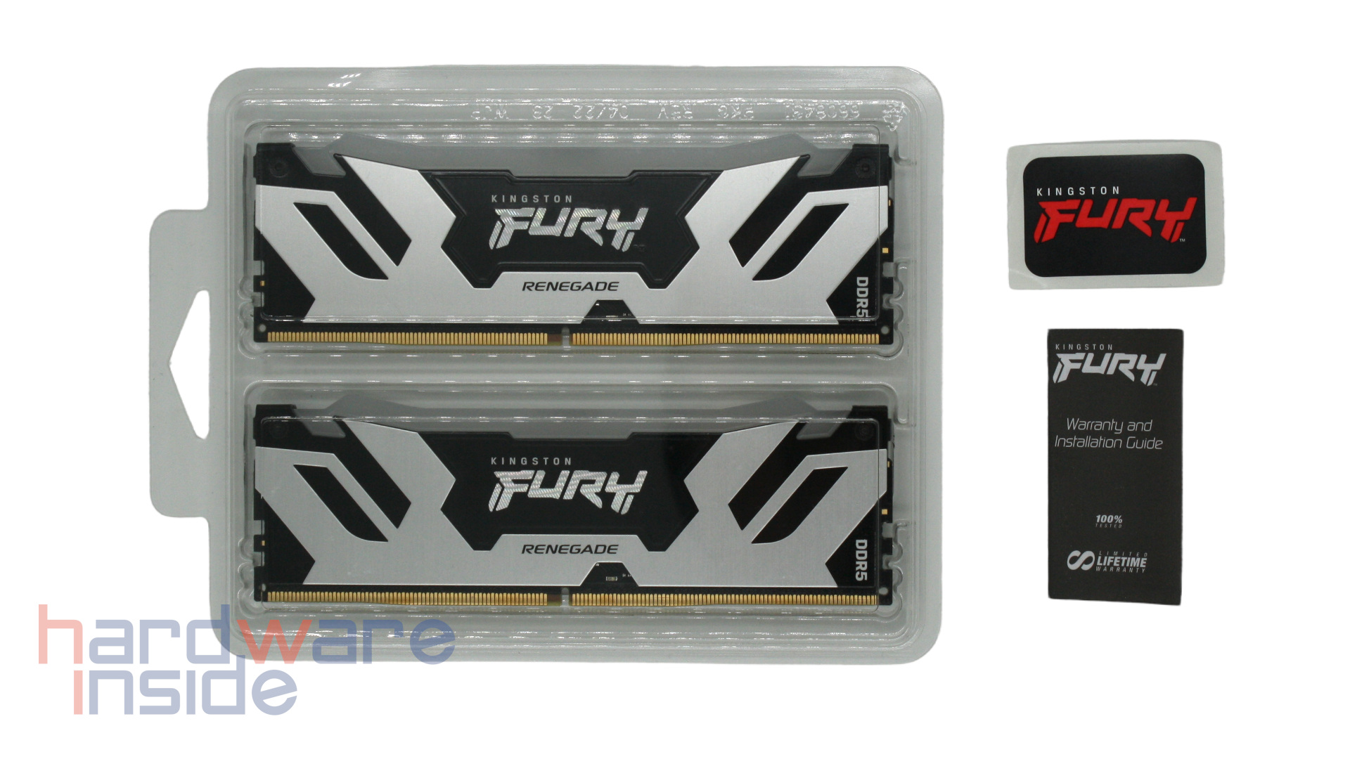 Kingston FURY Renegade RGB Lieferumfang