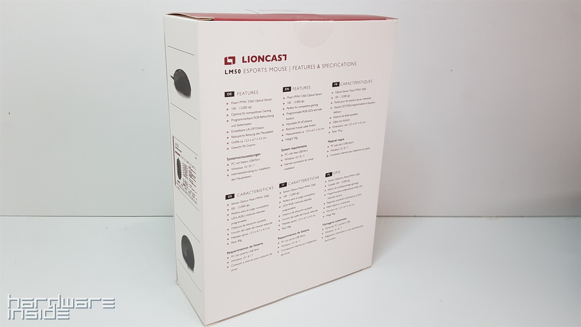 Lioncast - LM 50 Gaming Maus - 5