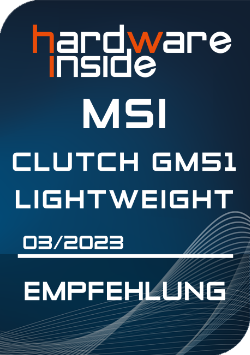 MSI Clutch GM51 Hardwareinside-Award