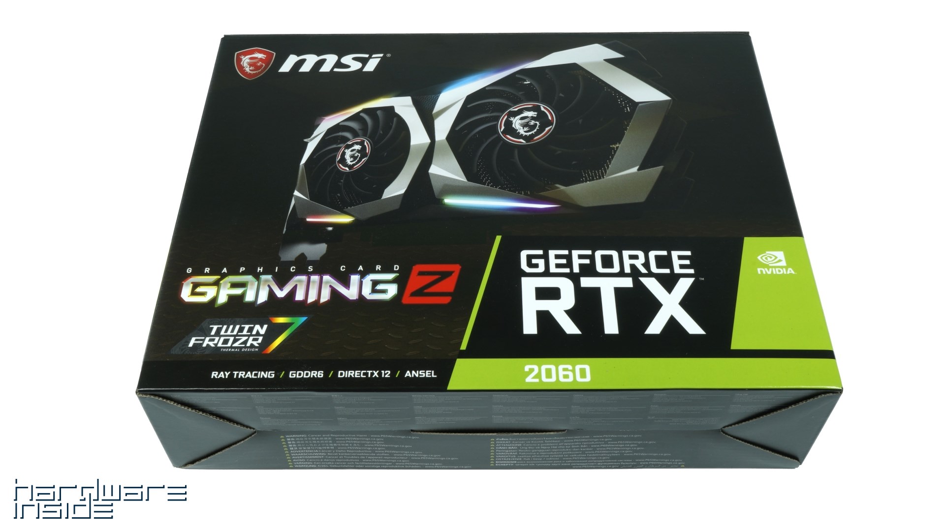 MSI GeForce RTZX 2060 Gaming Z - 3