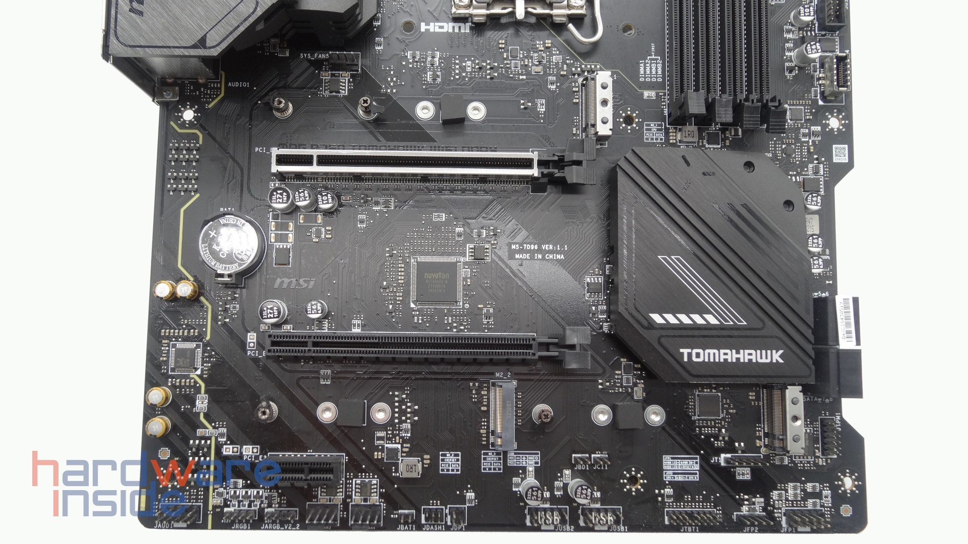 MSI MAG B760 TOMAHAWK WIFI DDR4 PCIe & M.2