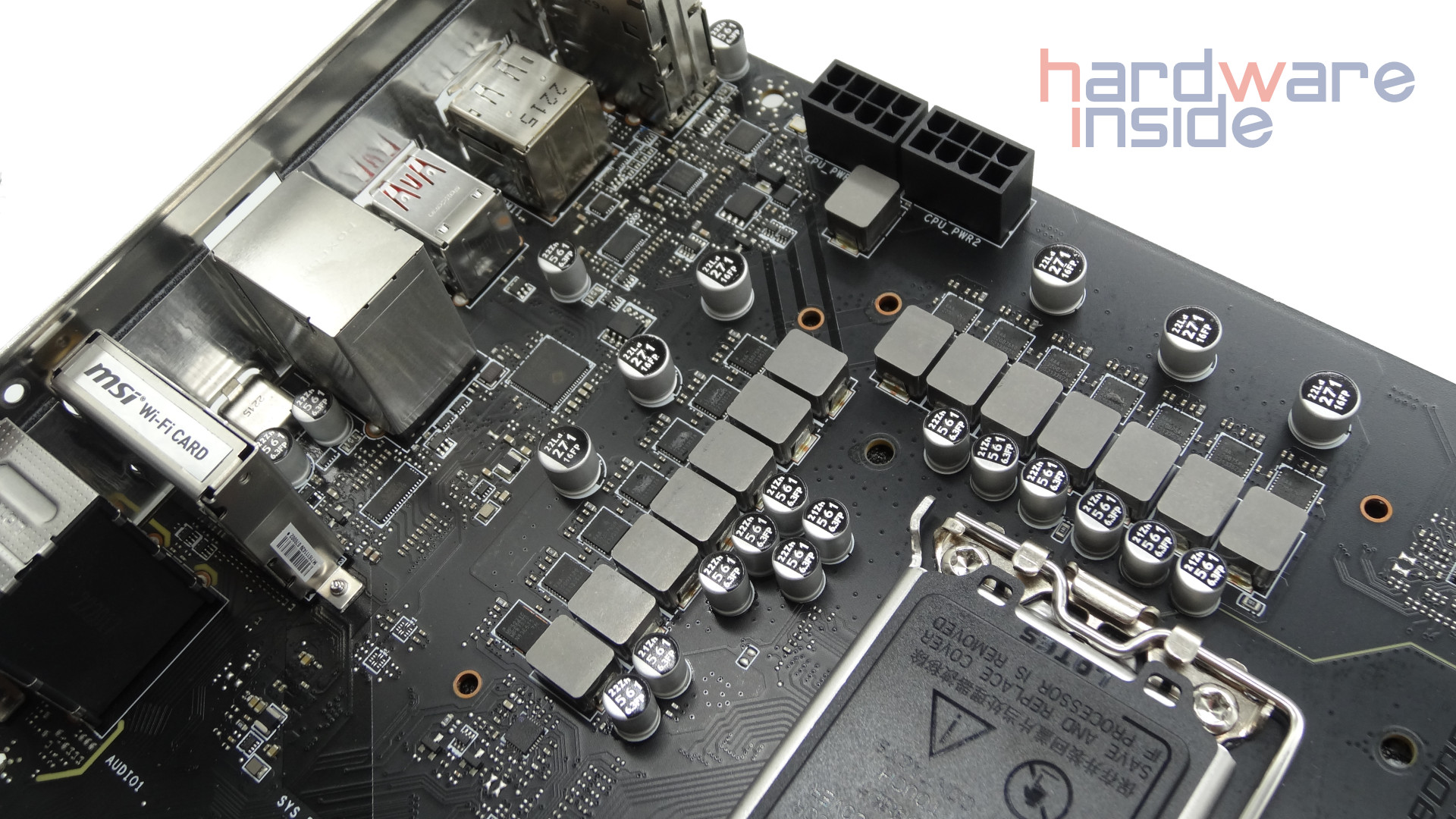 MSI MAG B760 TOMAHAWK WIFI DDR4 Powerdesign teardown